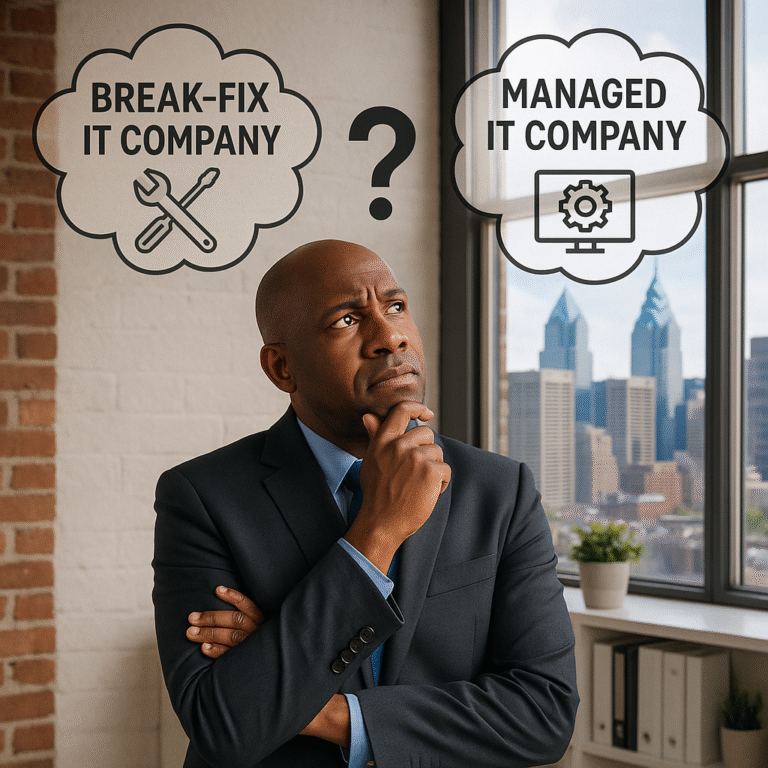 Break-Fix vs Managed IT for SMBs | Mercer Bucks Technology